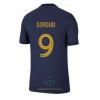 Maglia ufficiale Francia Olivier Giroud 9 Casa Mondiali 2022 per Uomo